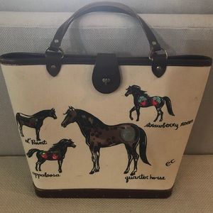 Enid Collins Vintage Quarter Horse Handbag